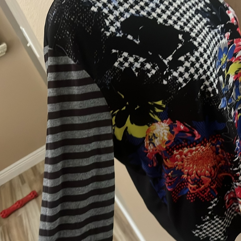 Multiples Patterned Women's Tunic Top size XL - Picture 5 of 5